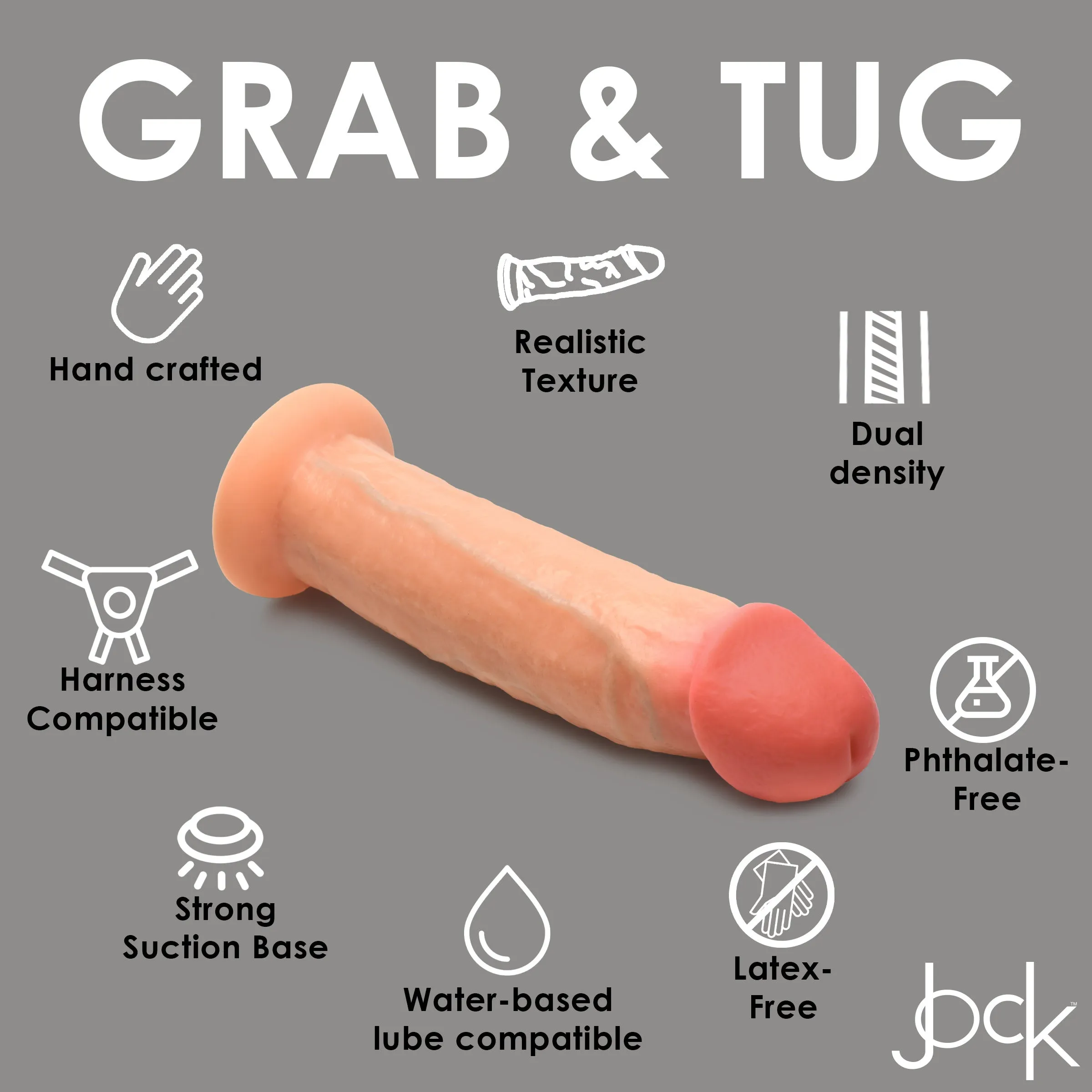 Real Skin Silicone Dildo - Inch