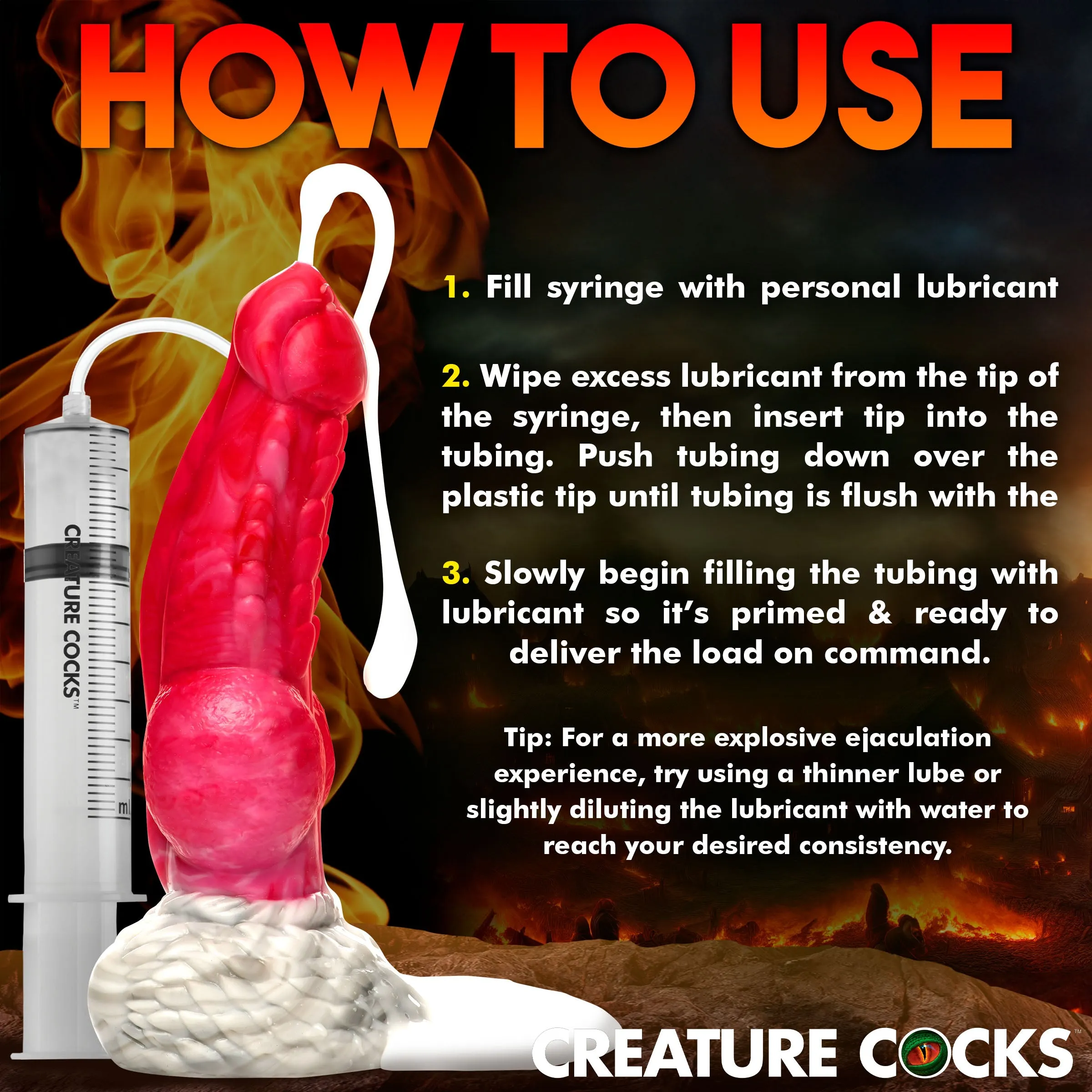 Resurrector Phoenix Squirting Dildo