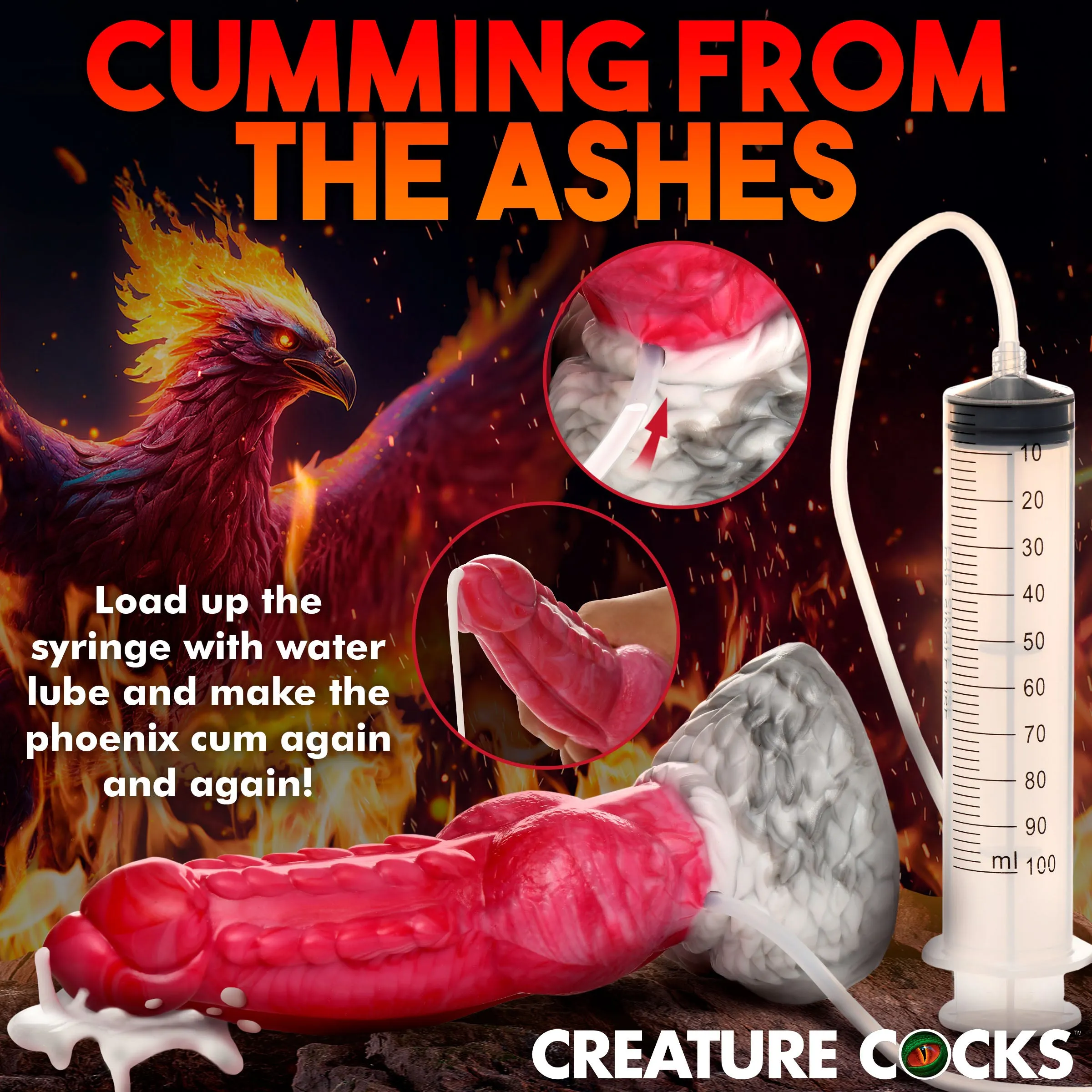 Resurrector Phoenix Squirting Dildo