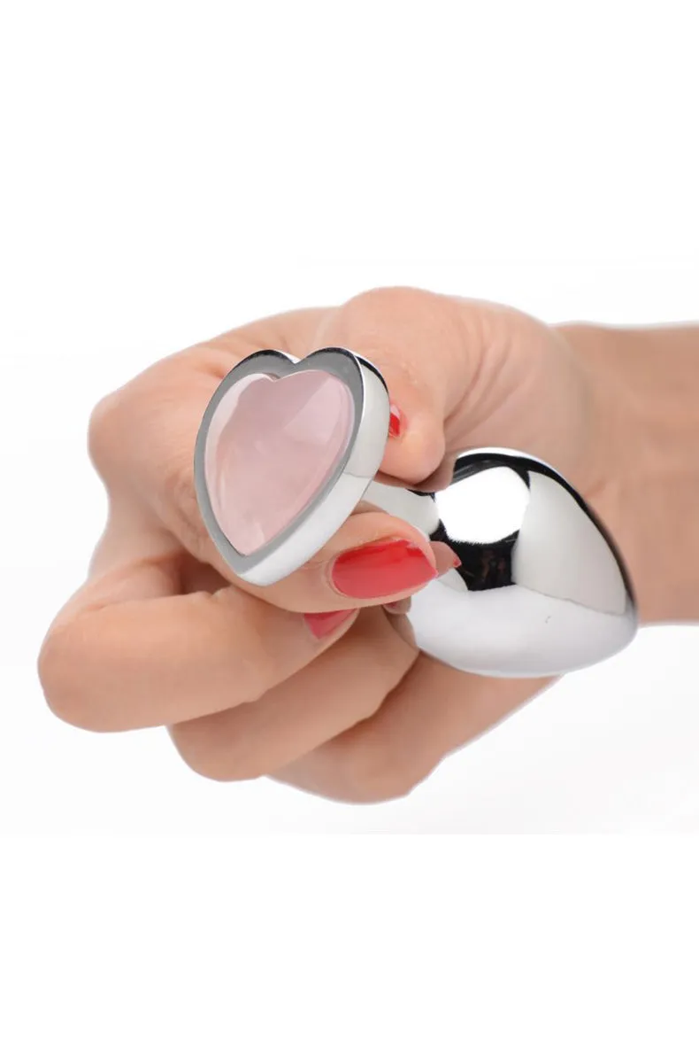 Rose Quartz Butt Plug
