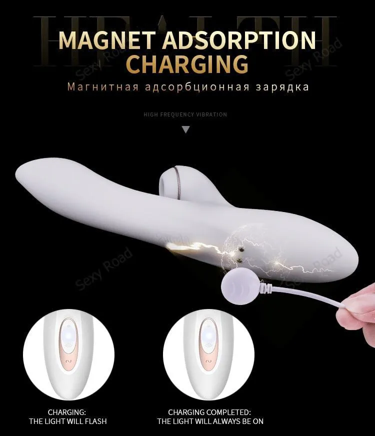 Satisfyer 10 Speed Sucking Nipple Rabbit Vibrators Clit Stimulation