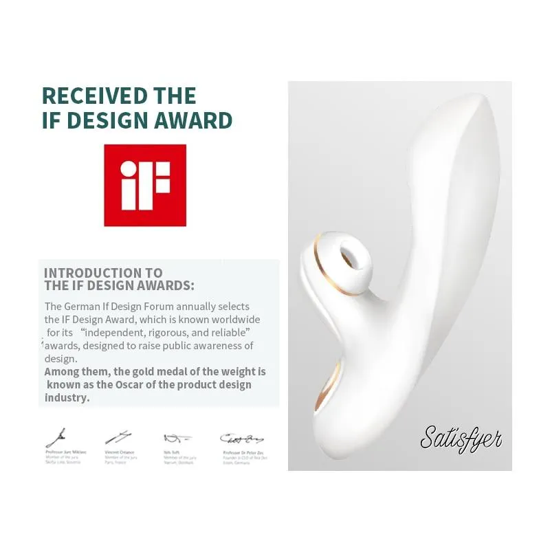 Satisfyer 10 Speed Sucking Nipple Rabbit Vibrators Clit Stimulation
