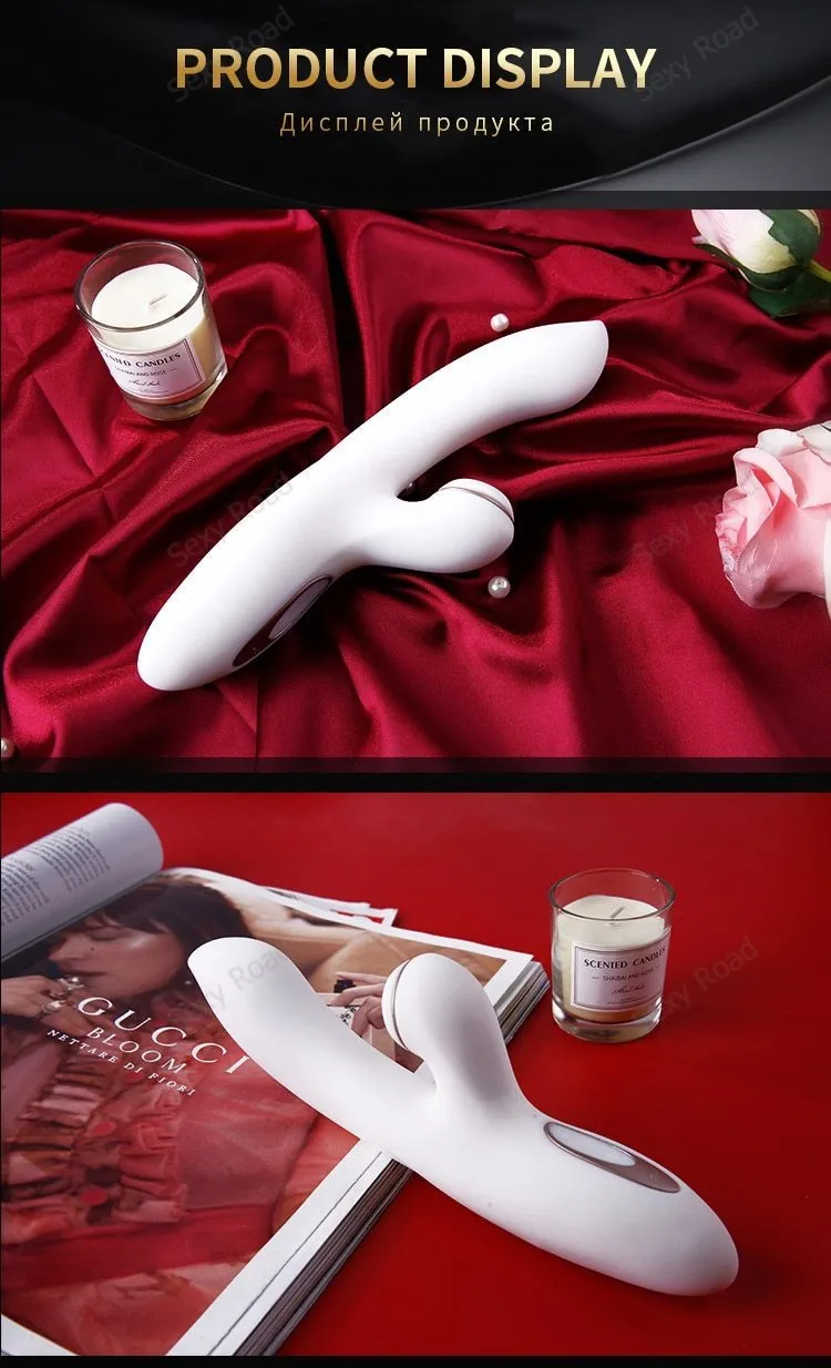 Satisfyer 10 Speed Sucking Nipple Rabbit Vibrators Clit Stimulation