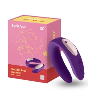 Satisfyer Partner Plus  G Spot  Silicone Vibration Wireless Remote Control Vibrator
