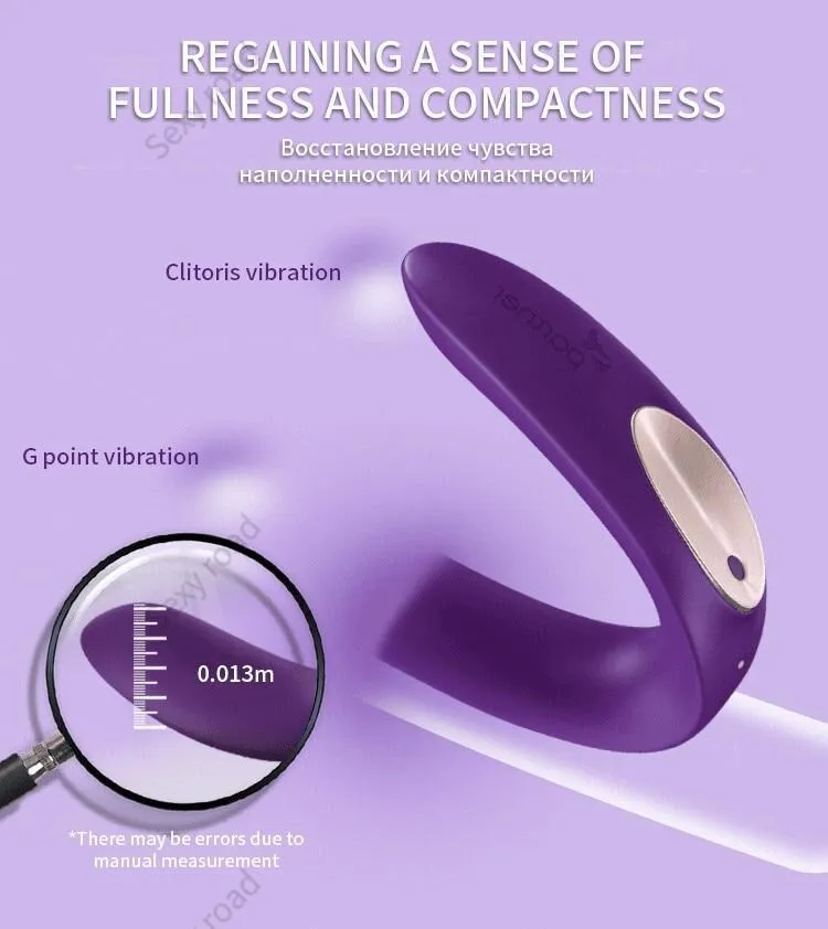 Satisfyer Partner Plus  G Spot  Silicone Vibration Wireless Remote Control Vibrator