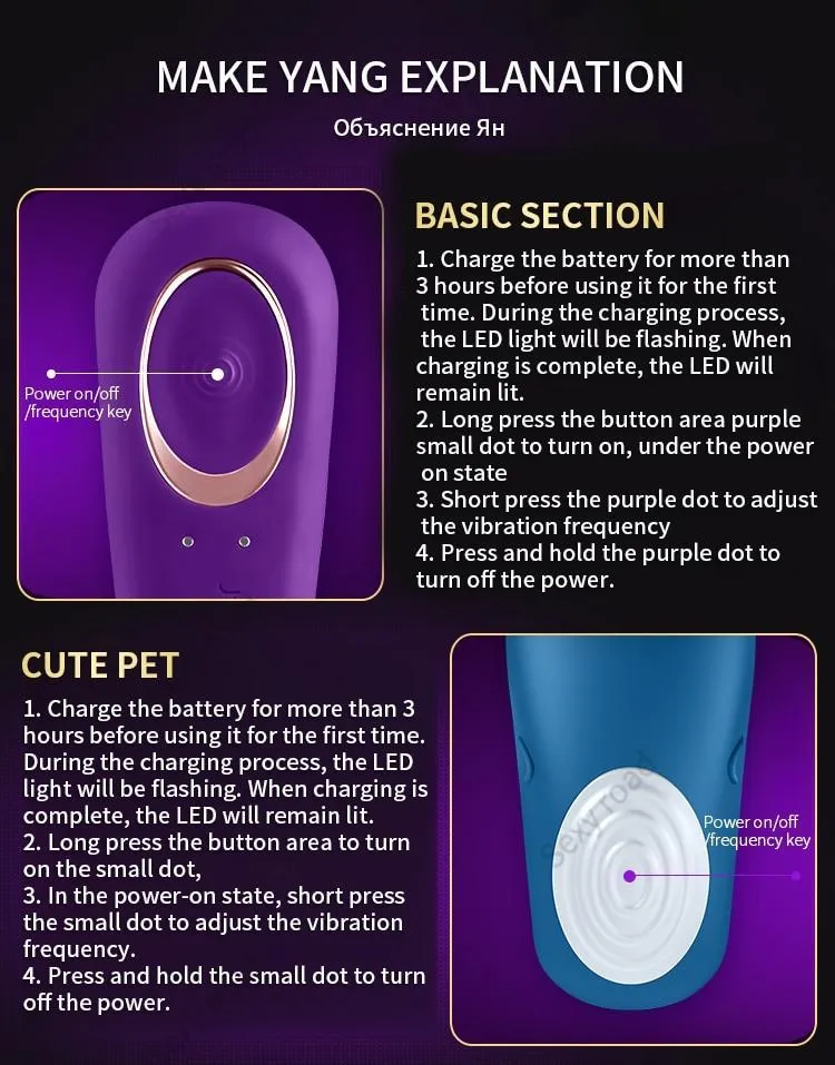 Satisfyer Partner Plus  G Spot  Silicone Vibration Wireless Remote Control Vibrator