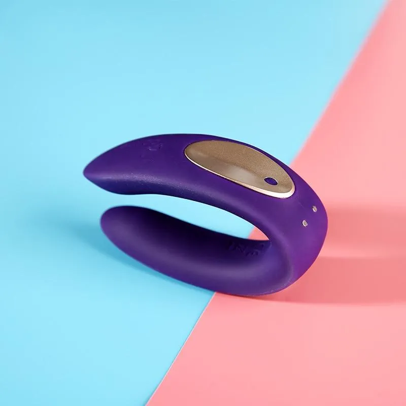 Satisfyer Partner Plus  G Spot  Silicone Vibration Wireless Remote Control Vibrator