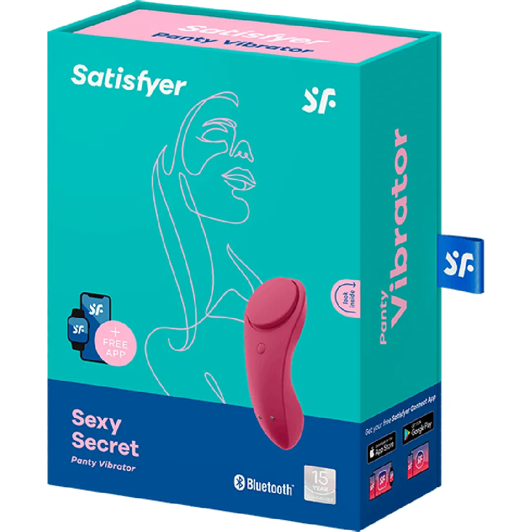 Satisfyer Sexy Secret Panty Vibrator with App Control