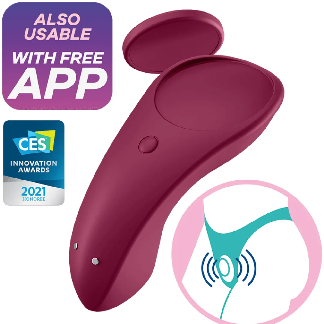 Satisfyer Sexy Secret Panty Vibrator with App Control