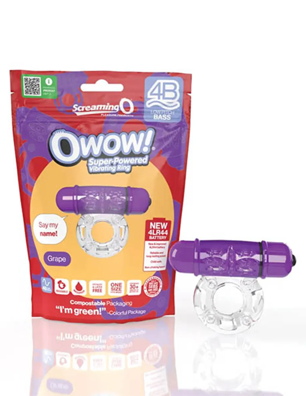 Screaming O 4B Owow Vibrating Ring