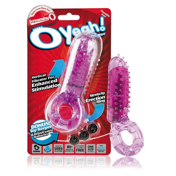 Screaming O OYeah Vertical Ring Vibrator