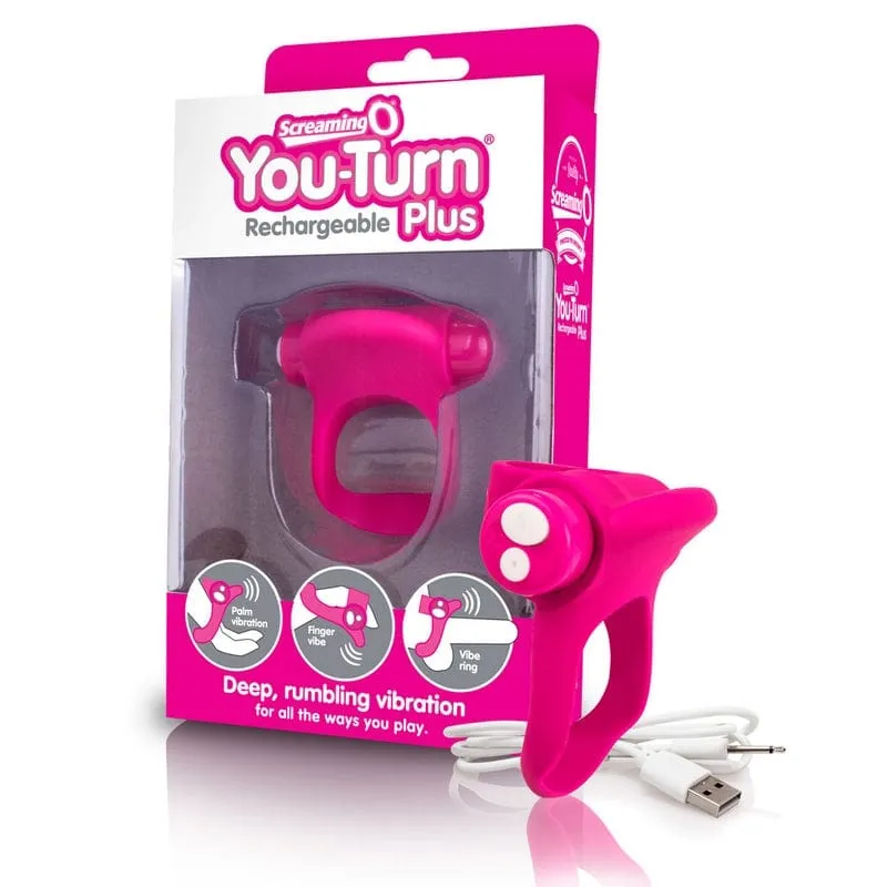 Screaming O You-Turn Plus Vibrating Ring