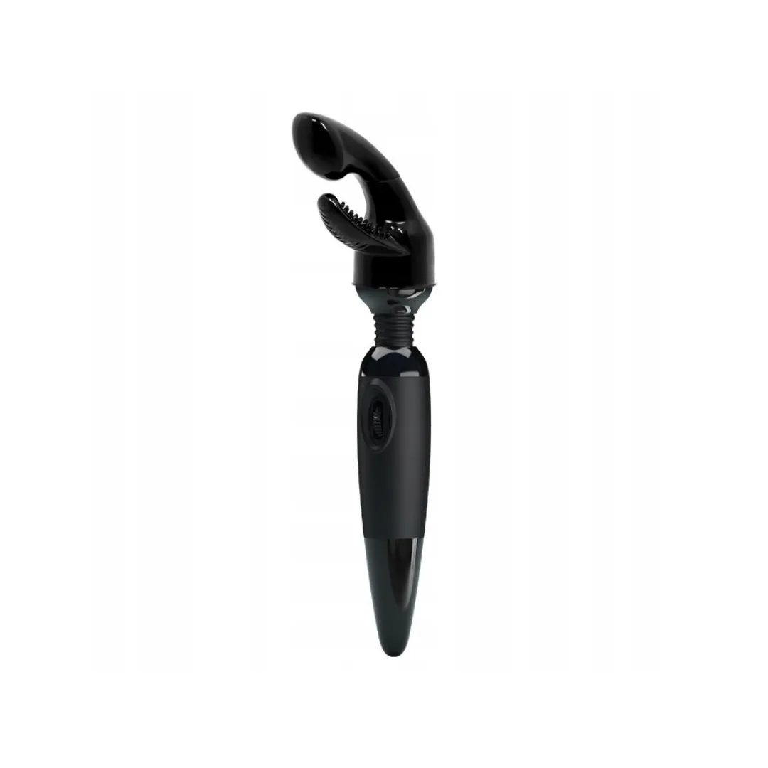 Set massager vibrator with head attachment