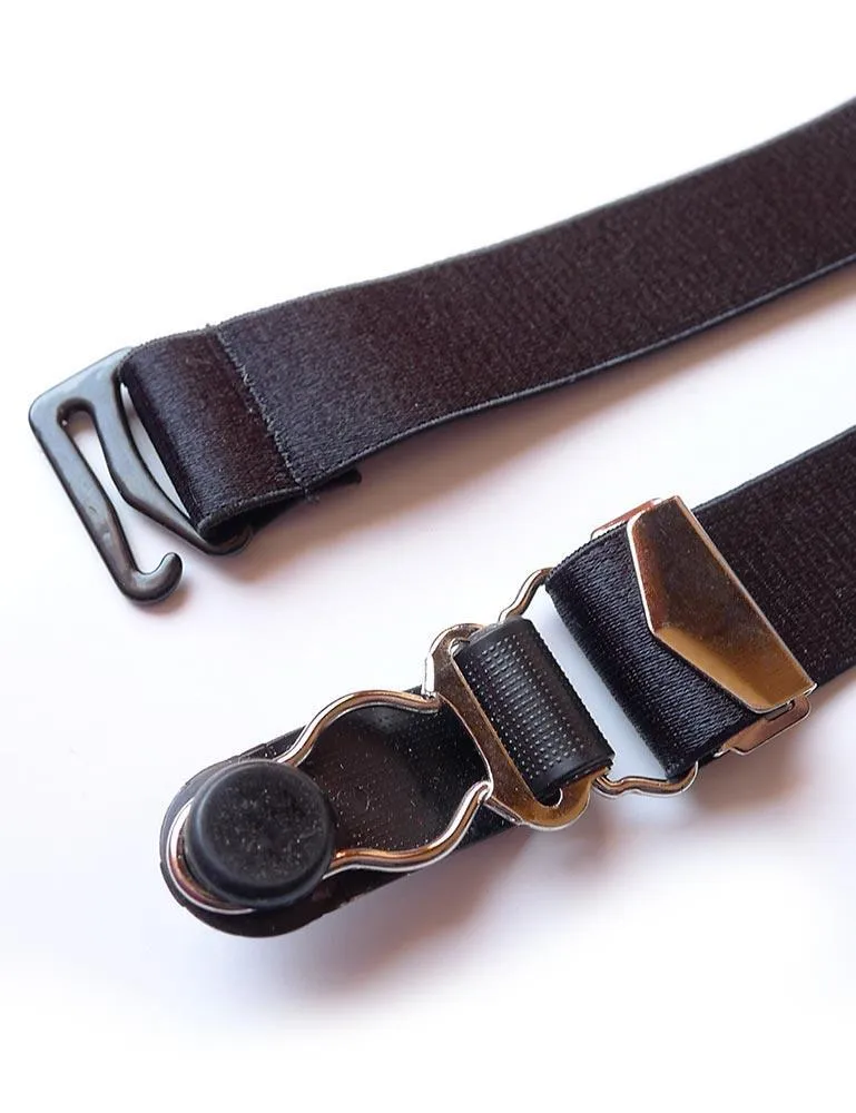 Set of 4. Detachable 3/4 Garter Straps