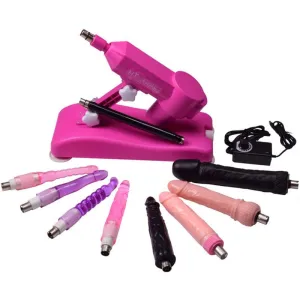 Sex Machine with 8pcs Dildos Love Machine Robot