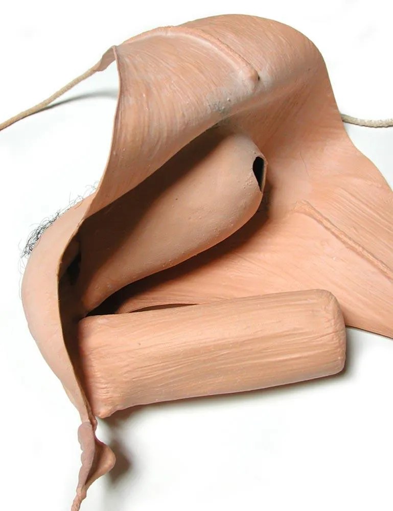 Sheath with Urinating Bladder Vee-String Vagina Prosthesis