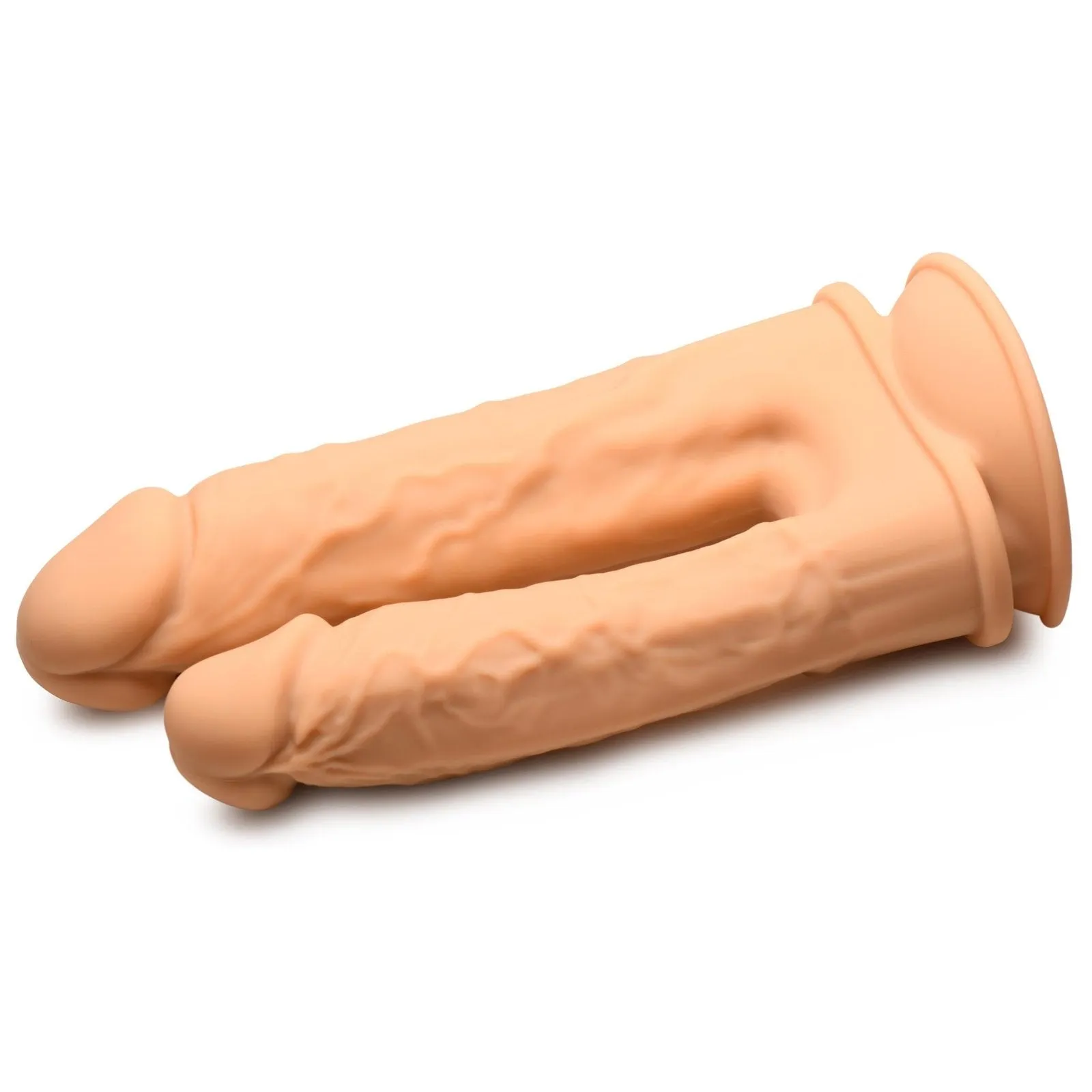 Silexpan Hypoallergenic Silicone Double Dildo