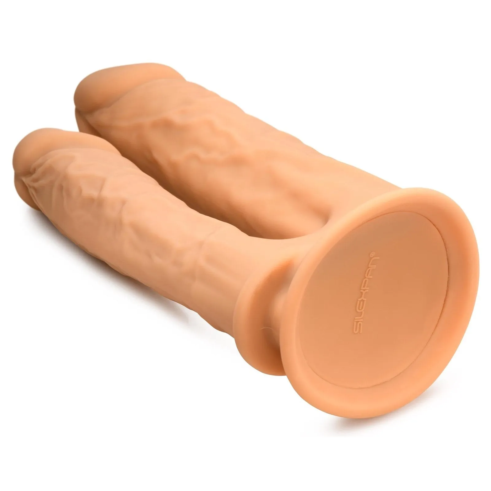 Silexpan Hypoallergenic Silicone Double Dildo