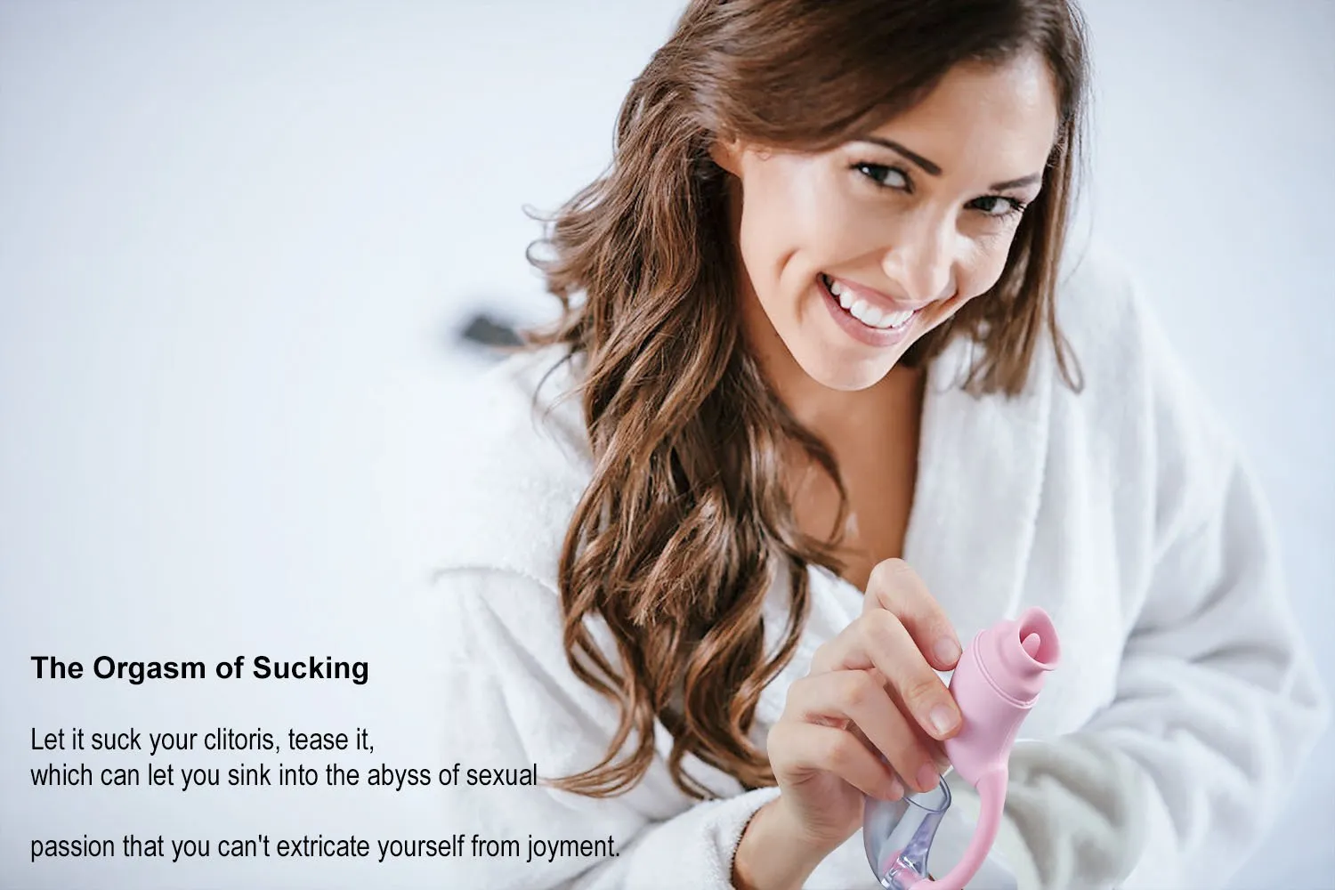 Simulate Tongue Rotation Vibrator Clitoral Pussy Nipple Licking Toy