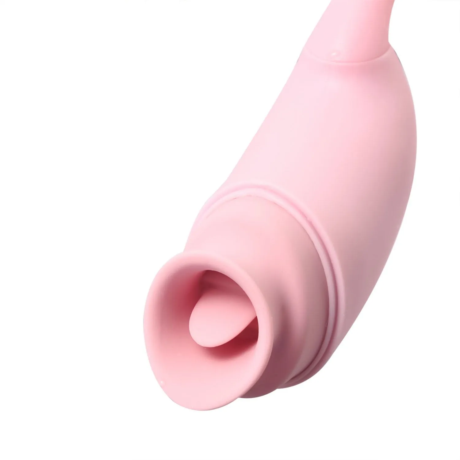 Simulate Tongue Rotation Vibrator Clitoral Pussy Nipple Licking Toy