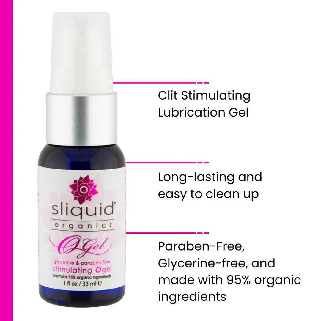 Sliquid Organics O Gel - Clitoral Stimulating Lubricant