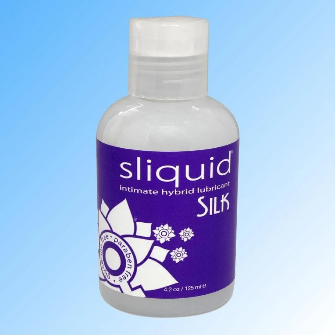 Sliquid SILK Non-Staining Silicone & Water-Based Lubricant