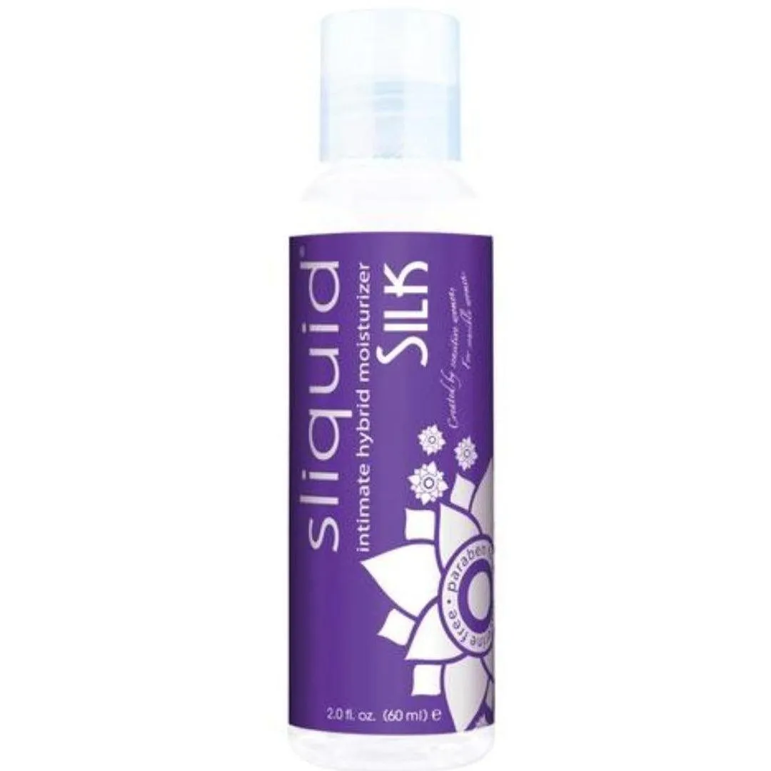 Sliquid SILK Non-Staining Silicone & Water-Based Lubricant