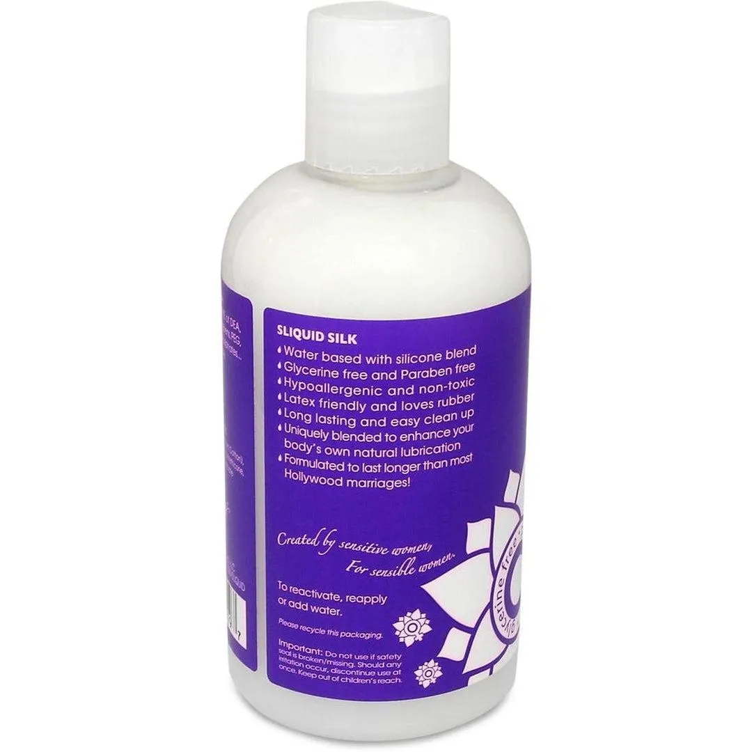 Sliquid SILK Non-Staining Silicone & Water-Based Lubricant