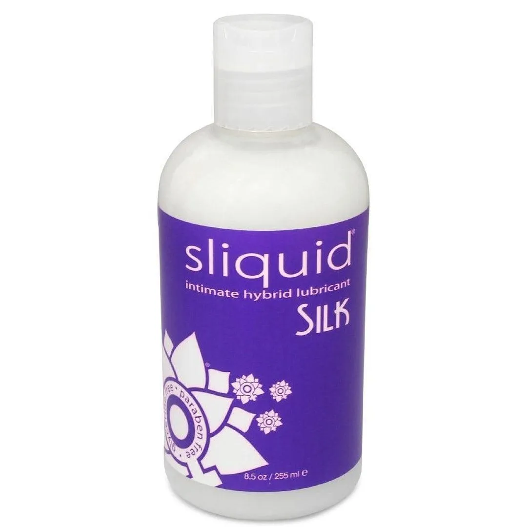 Sliquid SILK Non-Staining Silicone & Water-Based Lubricant