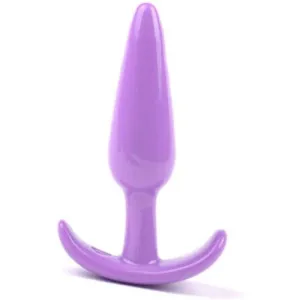 Small Medium Jelly soft T-Type Purple Plug 10 CM