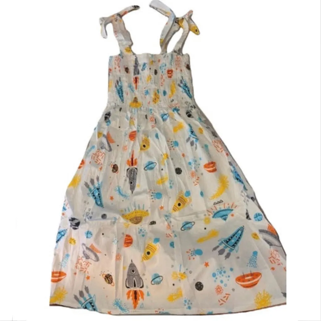 Space Halter Summer Dress