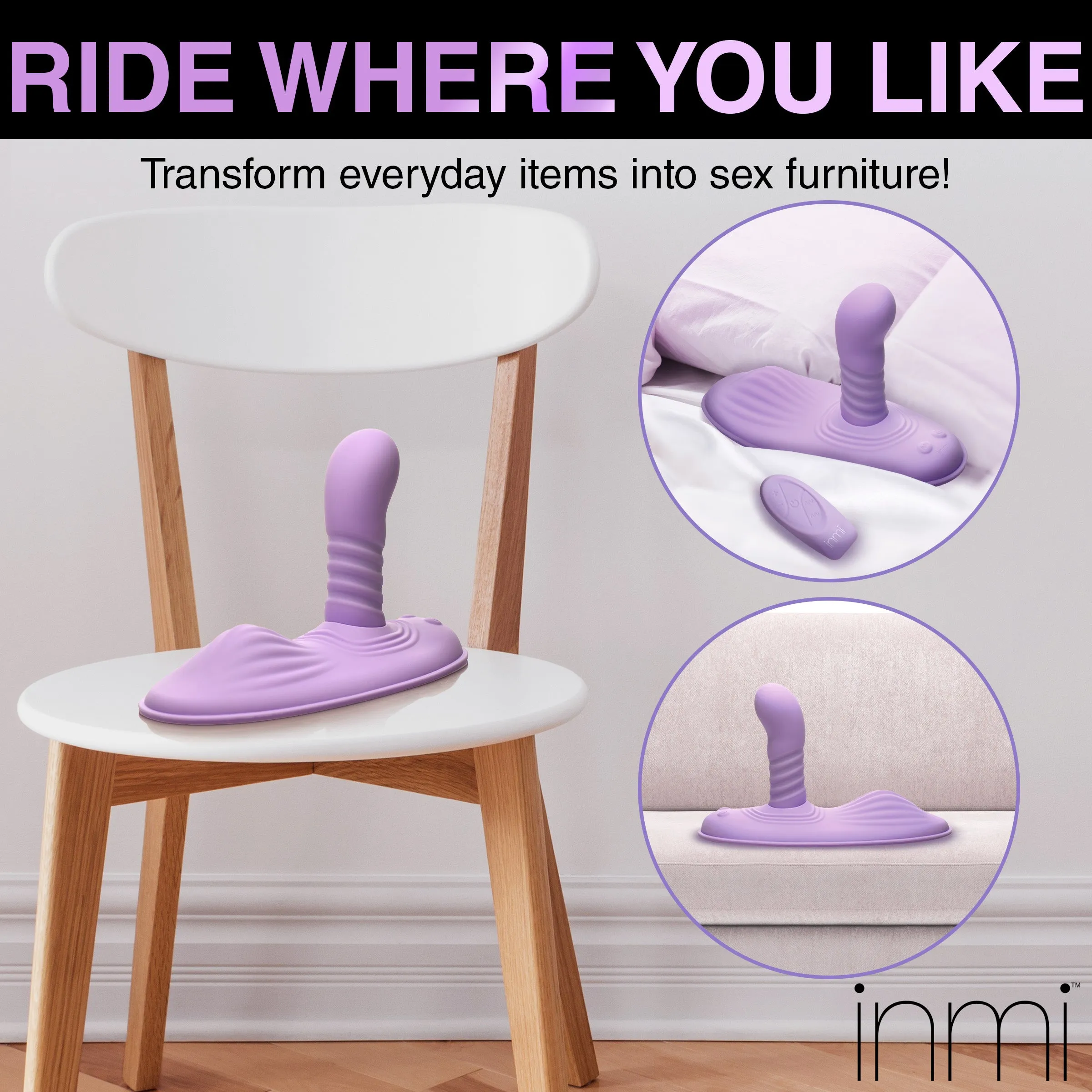 Spin N' Grind Thrusting And Vibrating Sex Grinder