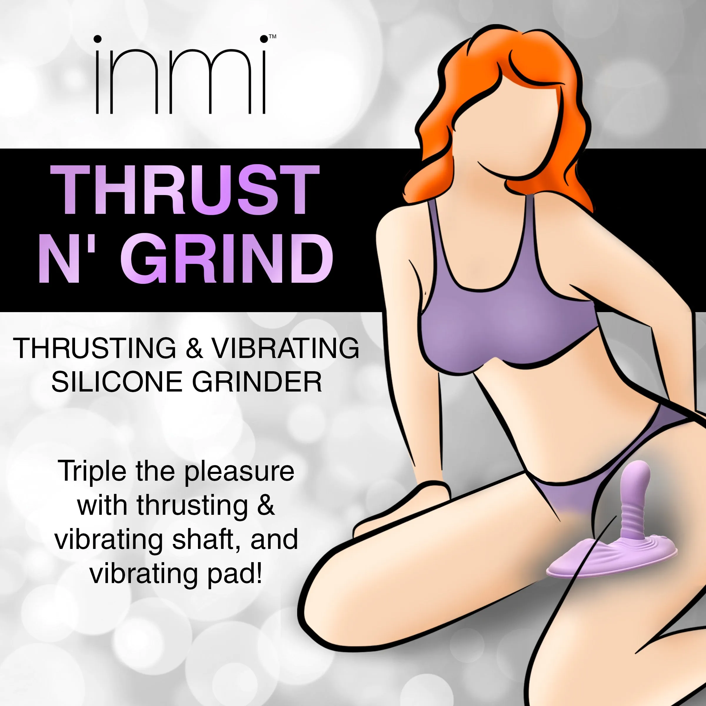 Spin N' Grind Thrusting And Vibrating Sex Grinder