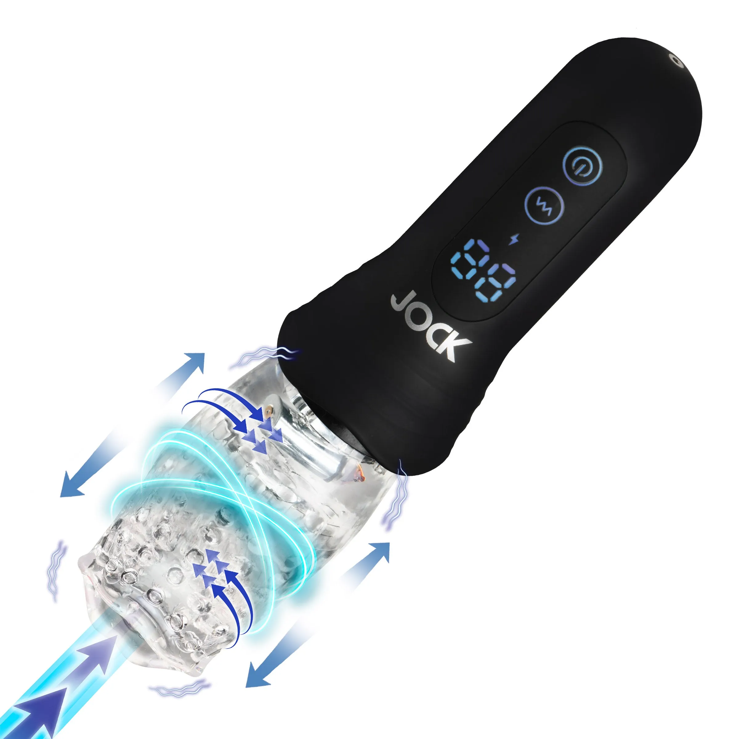 Spinning. Thrusting And Vibrating Masturbator