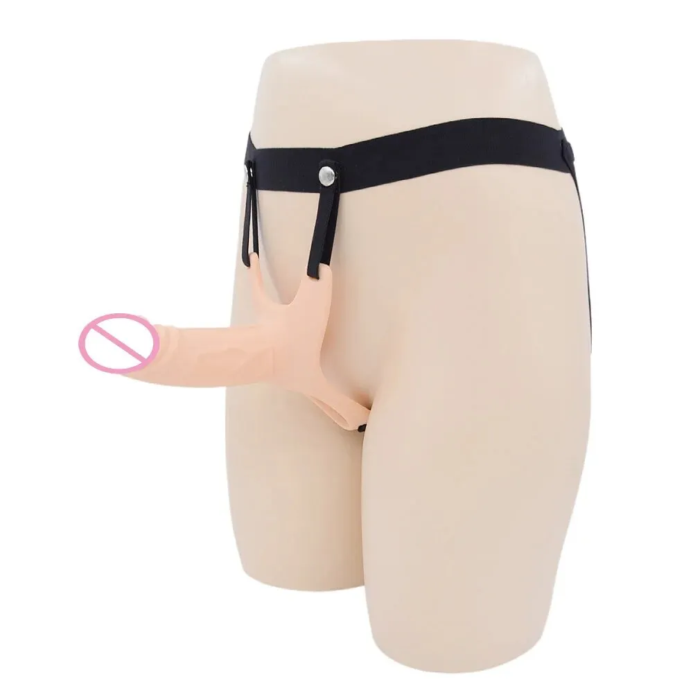 Strap On Cock Sleeve Male Sex Toys - Realistic Penis Enlarger Extender Couple Play