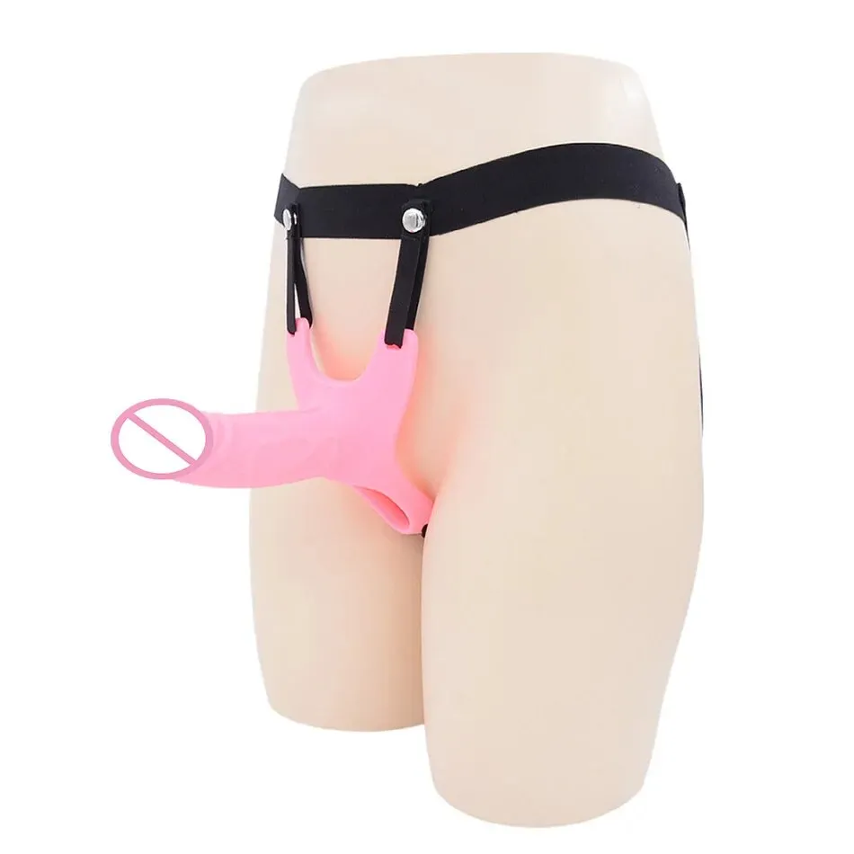 Strap On Cock Sleeve Male Sex Toys - Realistic Penis Enlarger Extender Couple Play