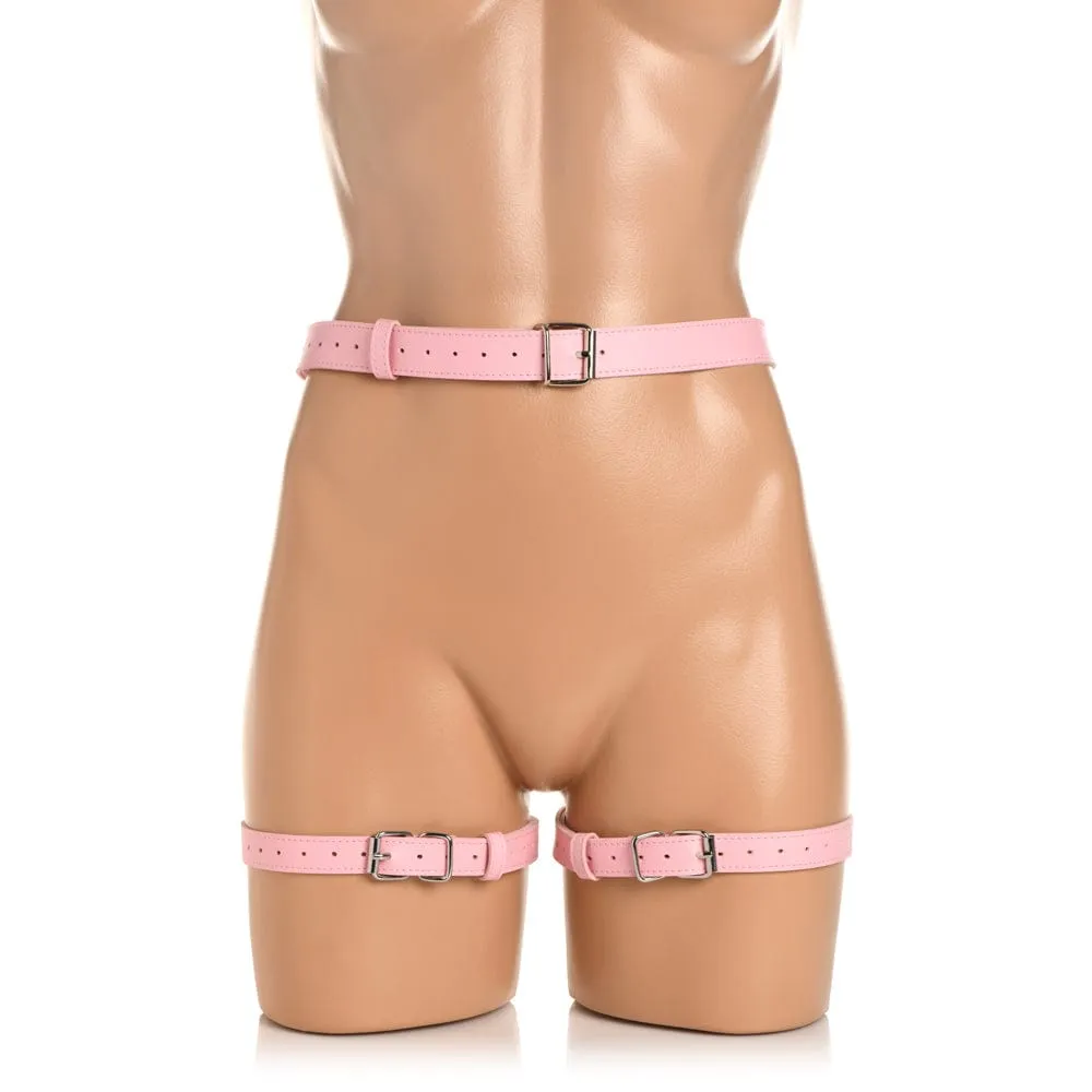 Strict Bondage Harness with Bows M/L