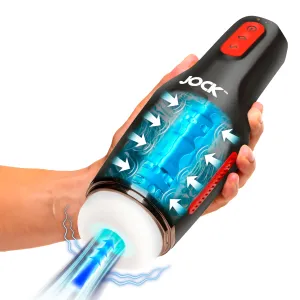 Sucking And Vibrating Masturbator