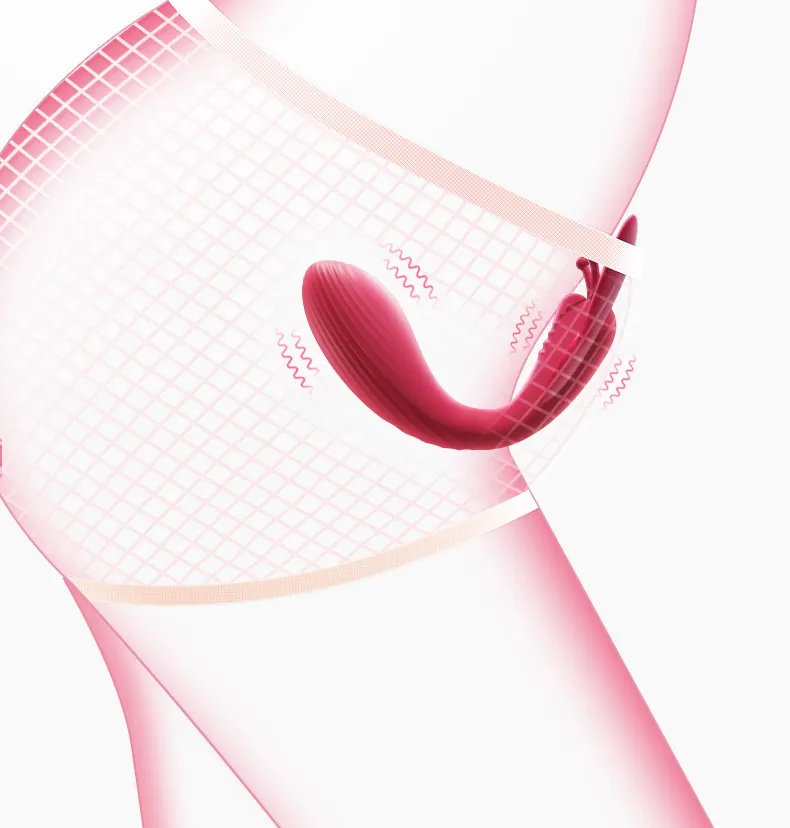 SVAKOM Butterfly Wearable Double-end Vibrator with APP Wireless Control