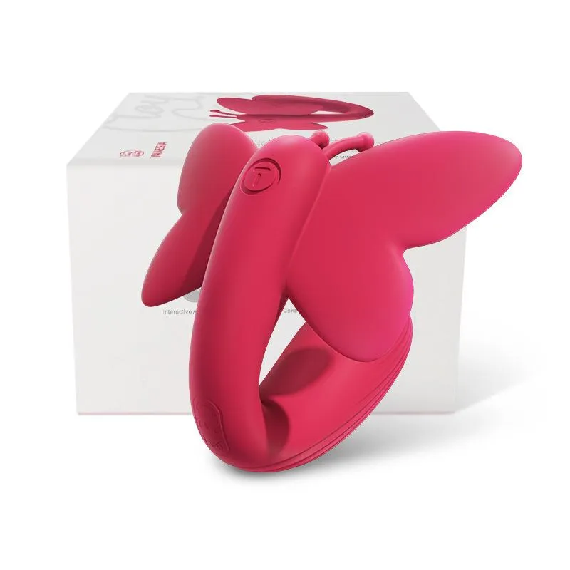 SVAKOM Butterfly Wearable Double-end Vibrator with APP Wireless Control