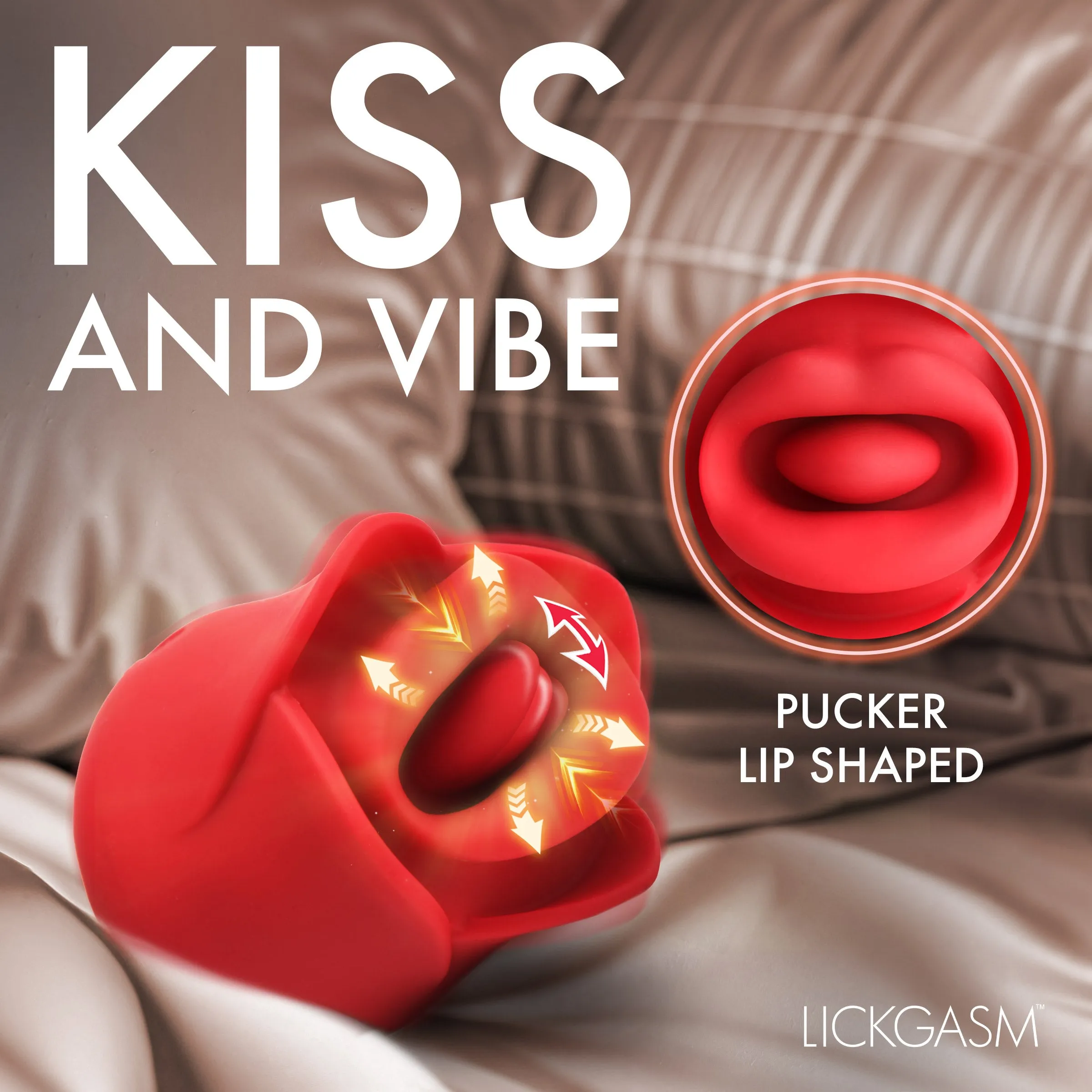 Sweet Kiss Kissing And Vibrating Clitoral Stimulator