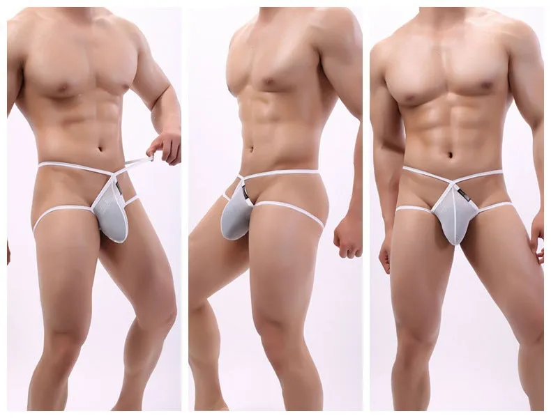 T-shaped Sexy Thin Strap High Elastic Pants