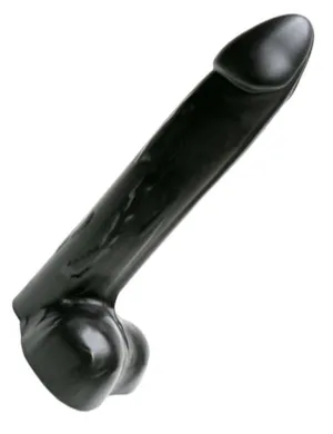 Tantus Hoss XL Silicone Dildo. Black