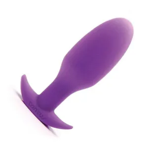 Tantus Ryder Silicone Butt Plug. Purple