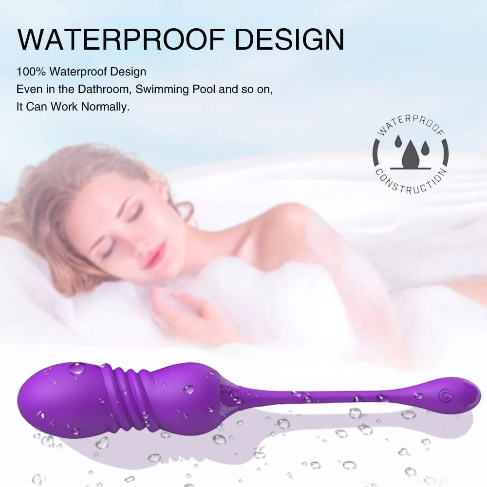 Telescopic Dildo Remote Control Vibrators for Women