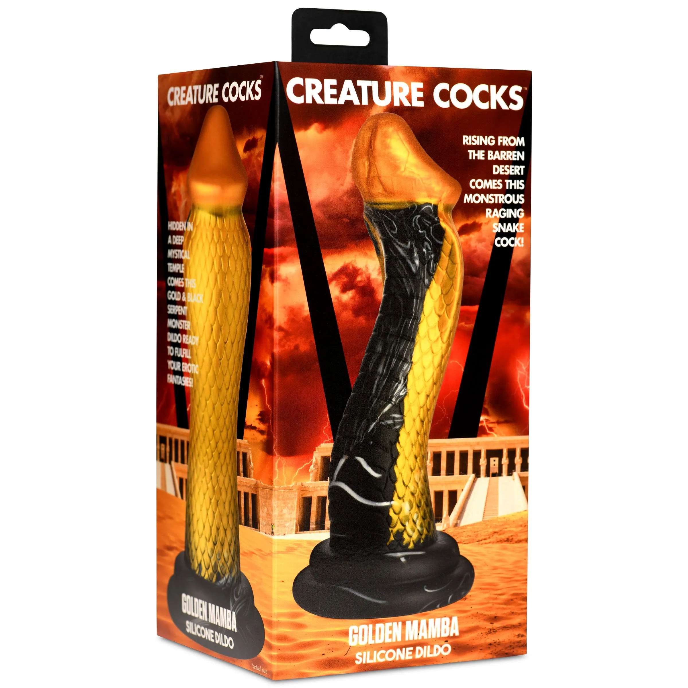 The Golden Snake Dildo