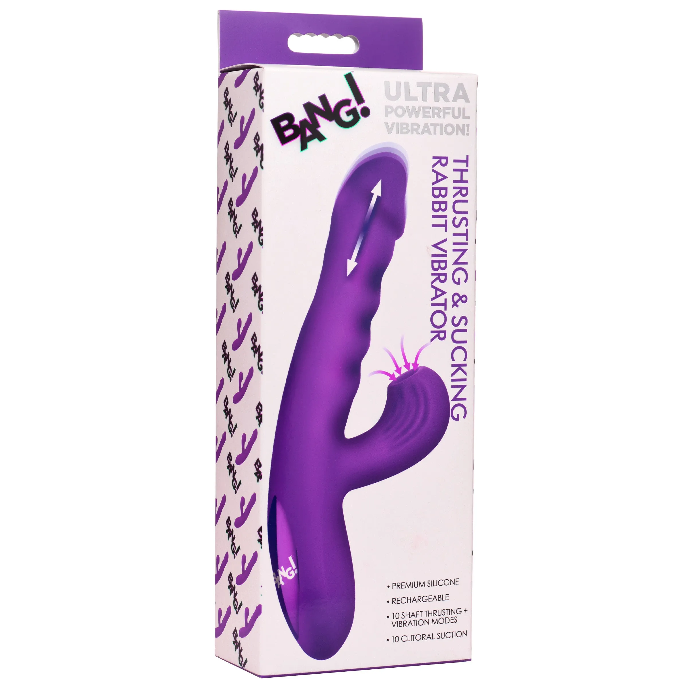 Thrusting And Sucking Rabbit Vibrator