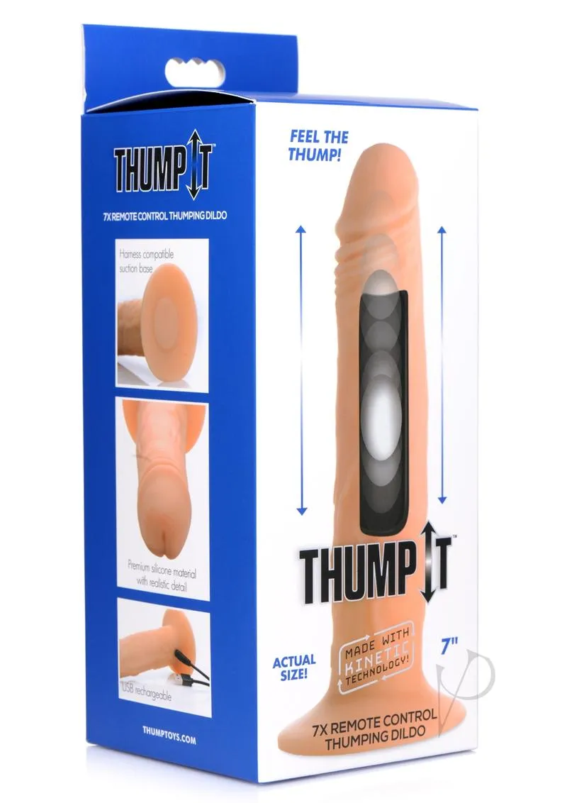 Thump It 7x Thumping Dildo 7