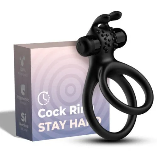TOYBOY MAX BUNNY double loop vibrating ring