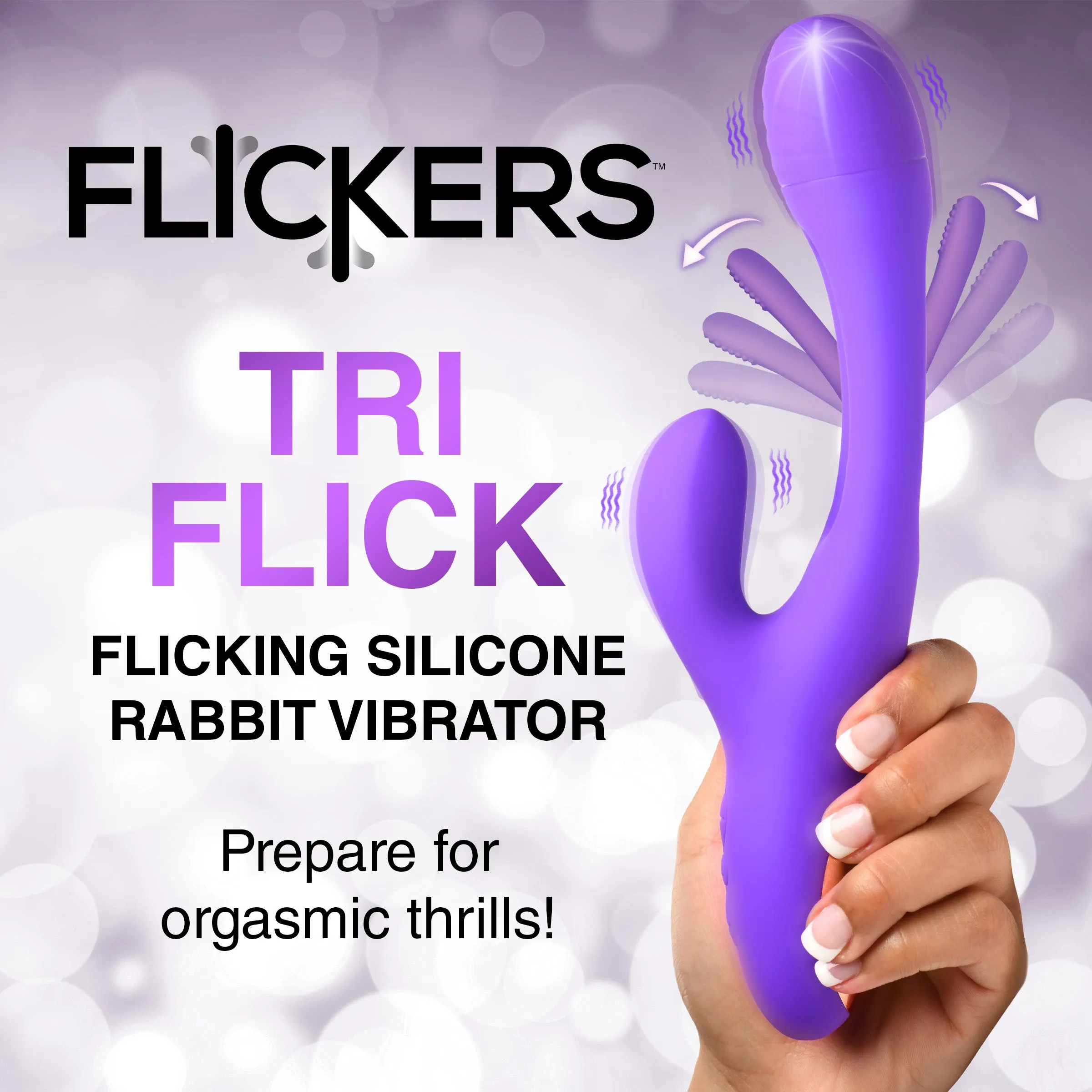 Tri Flick Rabbit Vibrator